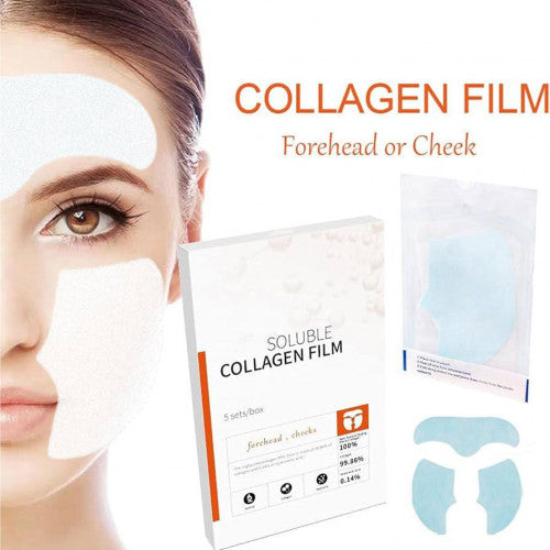 MASCARILLAS SOLUBLES DE COLÁGENO (5 SETS POR CAJA)